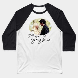 Captain Swan + quote Baseball T-Shirt